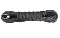 Трос синтетический для лебедки  Super Rope 6 мм 15 метров. Максимальная нагрузка 4200 кг. Цвет серый.