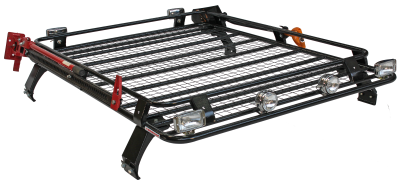Экспедиционный багажник Уникар для УАЗ-469, 3151 Hunter корзина с сеткой