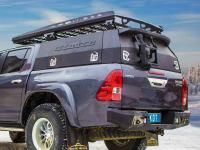 Багажник KDT для кунга Toyota Hilux алюминиевый