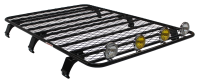 Экспедиционный багажник - платформа Уникар с сеткой на 6 опорах для Нива 2131