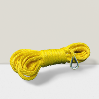 Трос синтетический Super Rope для лебедки. Диаметр 12 мм. Длина 25 метров. Максимальная нагрузка 13100 кг. Цвет желтый.