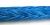 Трос синтетический лебедочный HYrope Standart  10 мм 1 метр. Максимальная нагрузка 8200 кг. Цвет синий.
