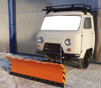 Экспедиционный багажник Уникар для УАЗ 3303 корзина с сеткой. Установка на водостоки.