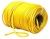 Трос синтетический лебедочный Super Rope 3 мм 1 метр. Максимальная нагрузка 1200 кг. Цвет желтый.