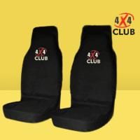 Чехлы 4x4 CLUB грязезащитные универсальные для передних сидений, цвет черный