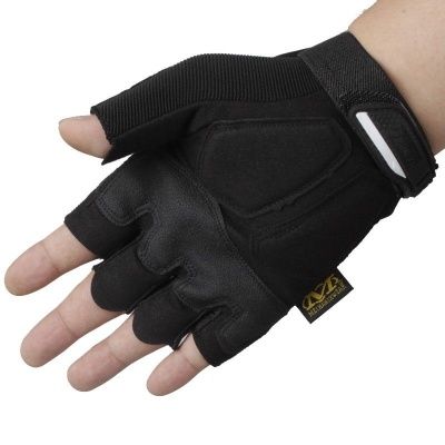 Перчатки Mpact Fingerless, Black, XL