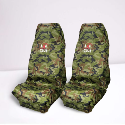 Чехлы 4x4 CLUB грязезащитные универсальные для передних и задних сидений, цвет нато